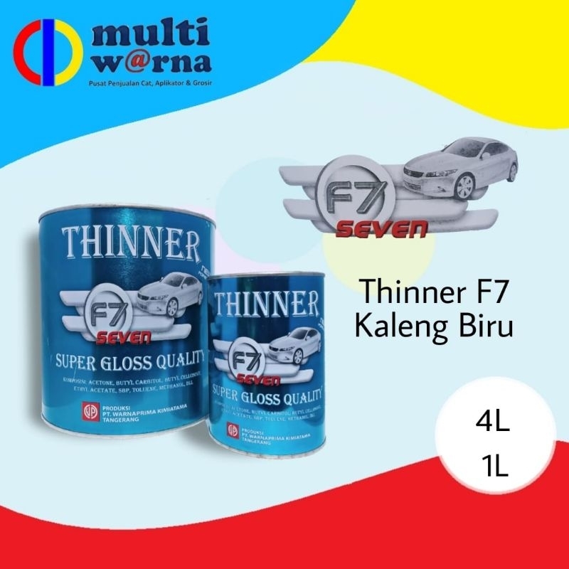 THINNER F-7 BIRU