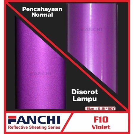 Stiker Skotlet Refelektif Nyala Fanchi Reflektor Mobil Motor Reflective Terang