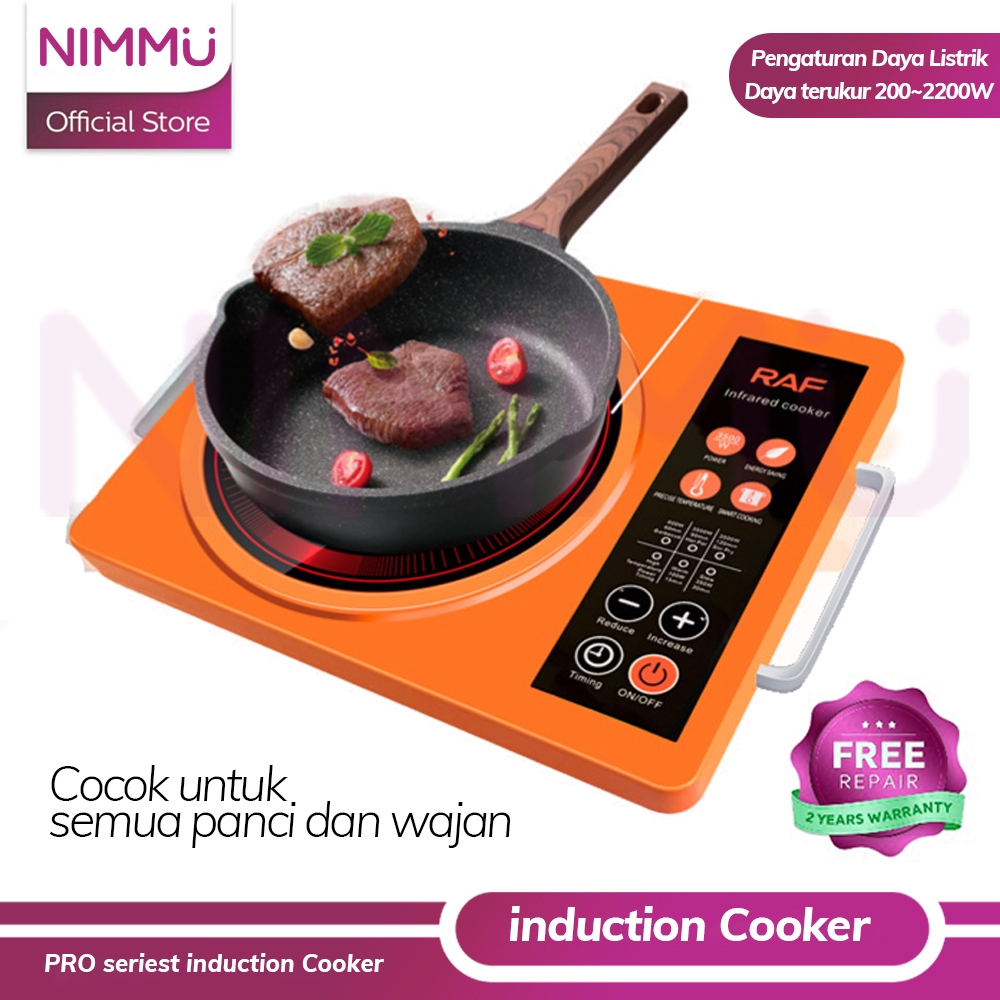 Kompor Listrik NIMMU Multifungsi Kompor Induksi low watt 200w-2200W electricstove induction cooker