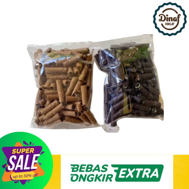 

Delfie Twister Vanila - Coklat 500 Gr (Rijek Pabrik)