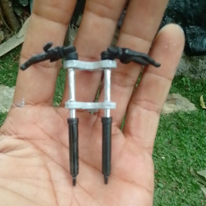 miniatur shock depan ninja rr,new,drag
