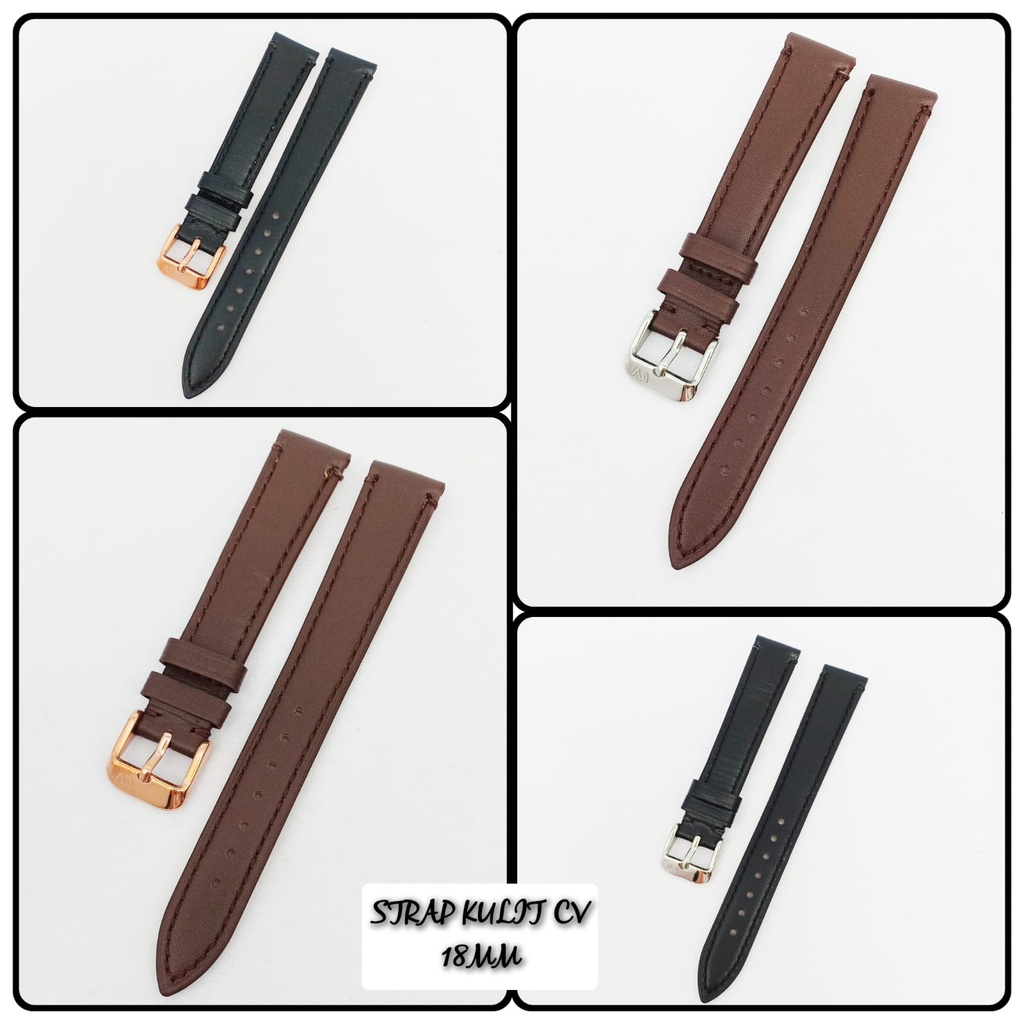 STRAP KULIT CHRIST VERRA 18MM ORIGINAL