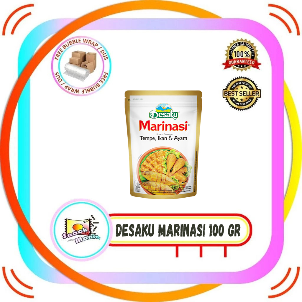 

DESAKU Marinasi Bumbu Tempe & Ikan Goreng ~ 100 gr Pouch