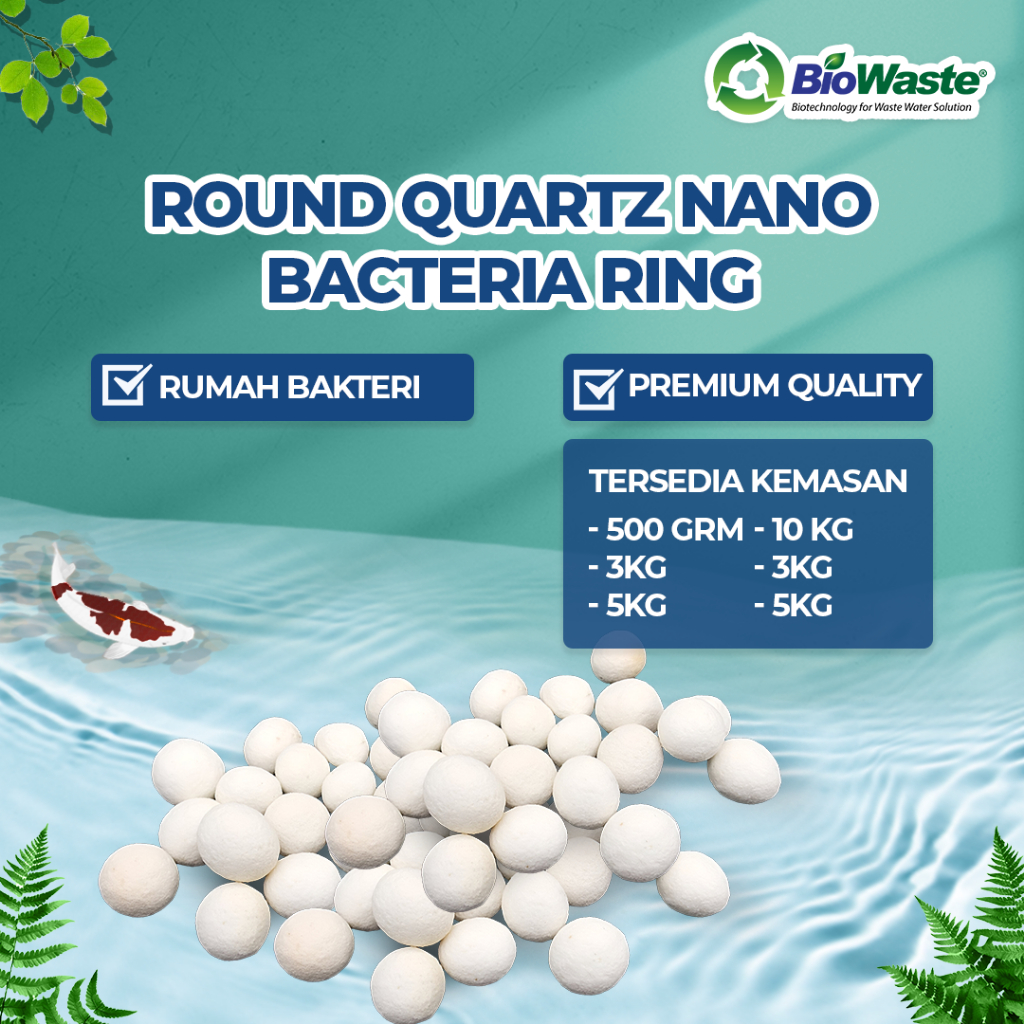 Aquarium Media Filter Aquarium Nanobacteria Ceramic Bead 10mm 100gr