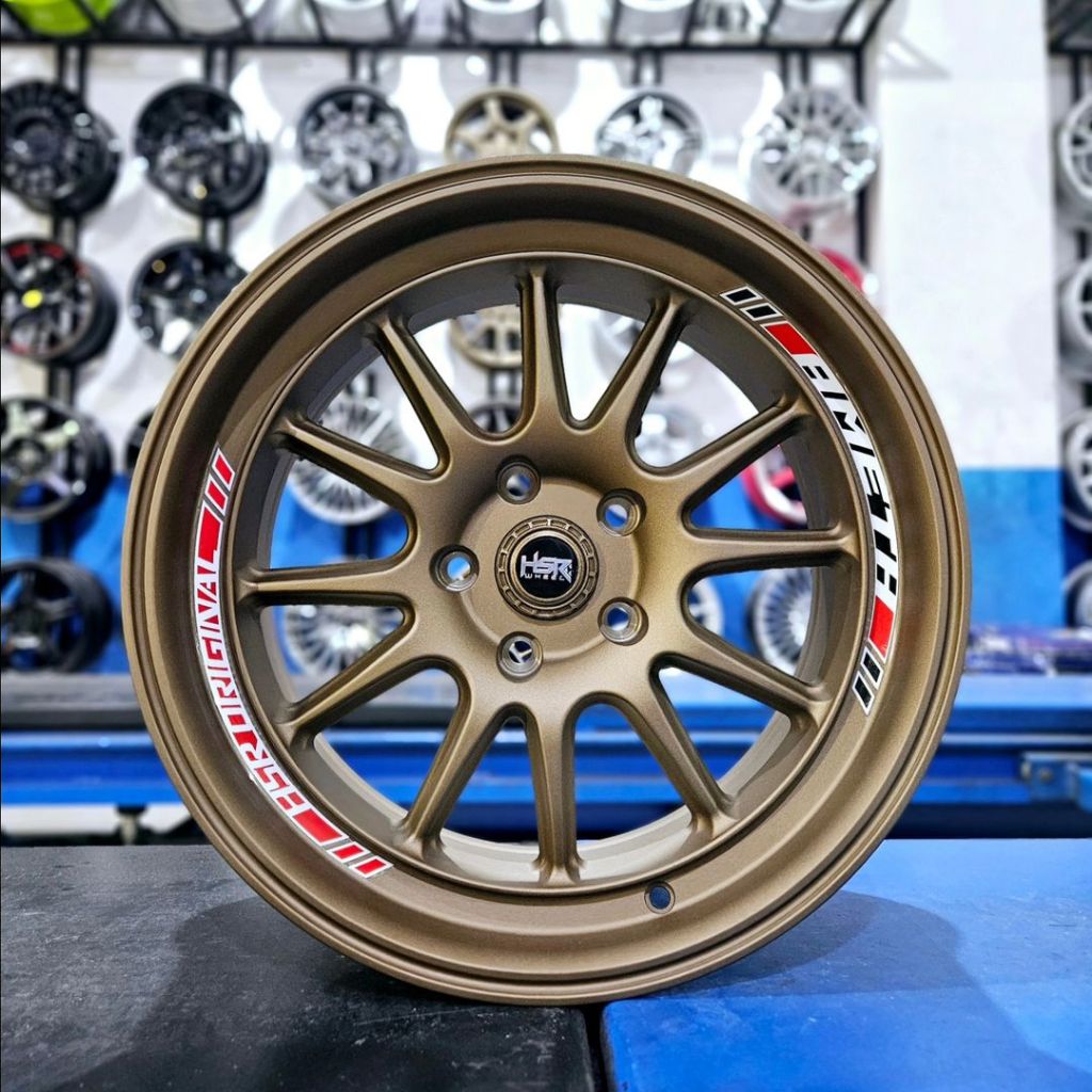 Velg racing mobil innova reborn ring 17 HSR AMETH ada 3 warna variant