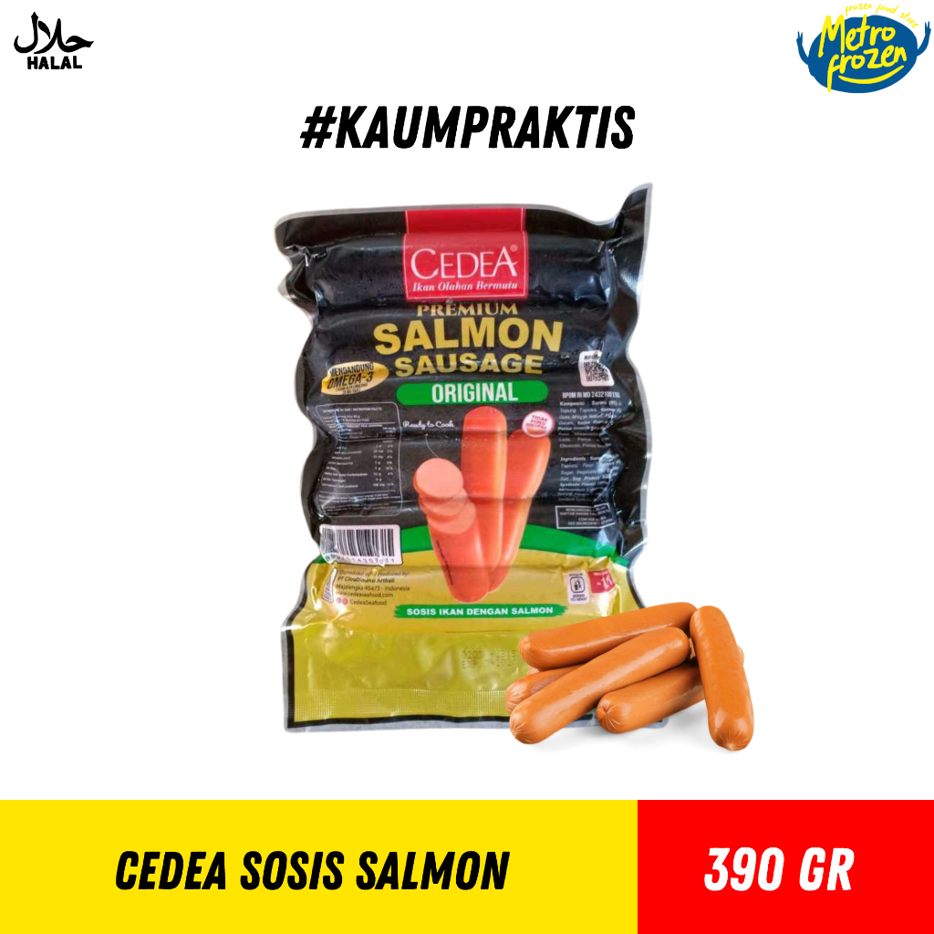 

CEDEA Sosis Salmon 390gr