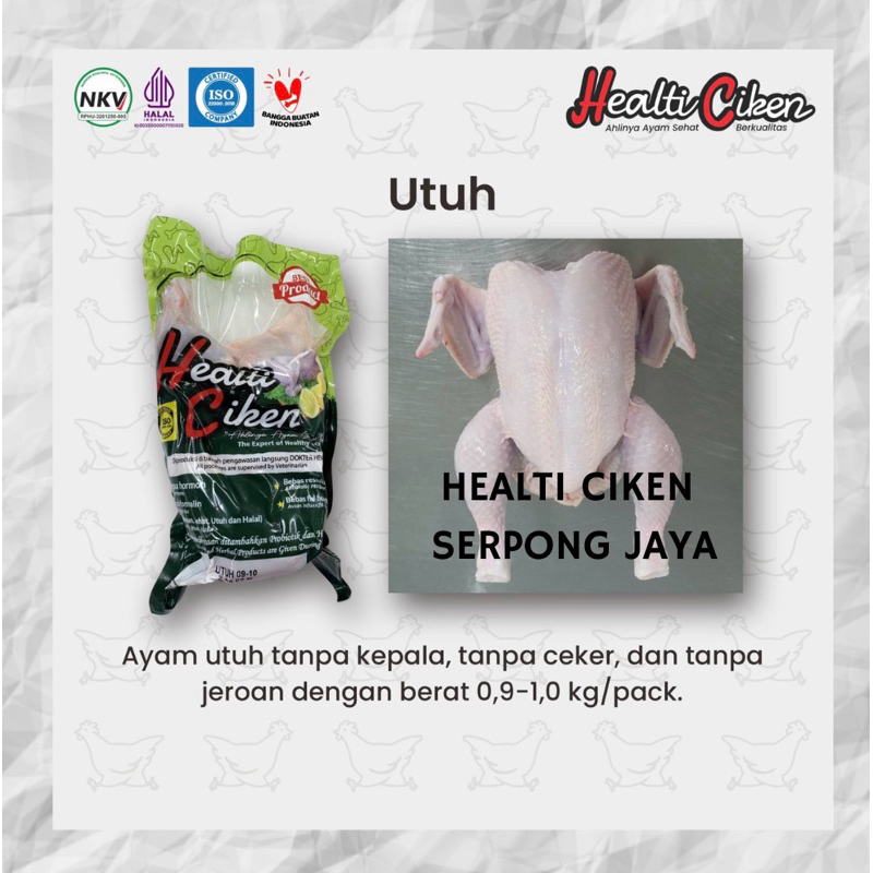 

HEALTI CIKEN AYAM PROBIOTIK KARKAS UTUH