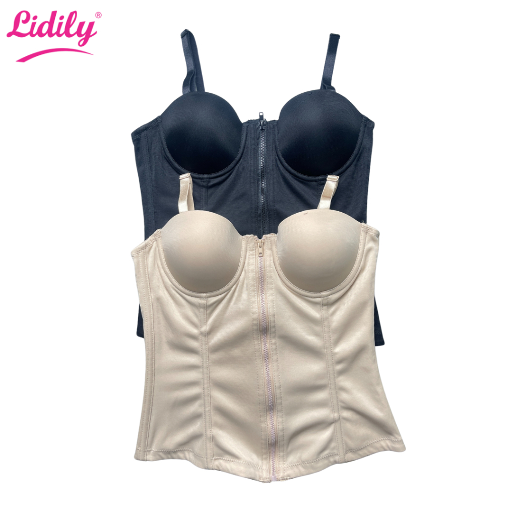 Longtorso Lidily Body Shaper Pelangsing Dalaman Kebaya | Bustier Push Up Bra Longtorso Lydyly Premiu