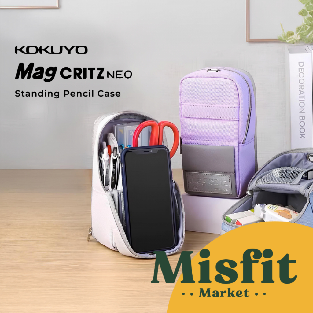 

Kokuyo Mag Critz Neo Large Standing Pencil Case Kotak Pensil