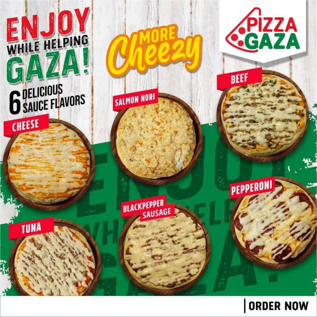 

FROZEN Pizza Gaza Premium Mozarella Diameter 15cm dan 20cm 7 Varian Siap Masak