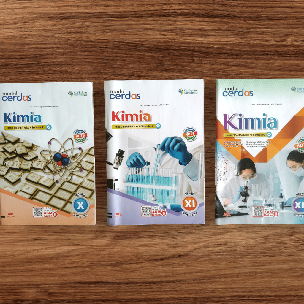 LKS CERDAS Kimia SMA KELAS 10-12 (K-Merdeka) Semester 2