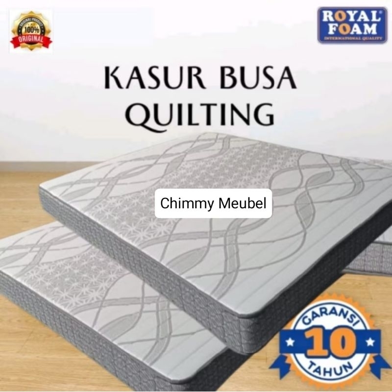 Kasur Busa ROYAL QUILTING - Kasur Busa Royal Anti Kempes Tebal 20 cm