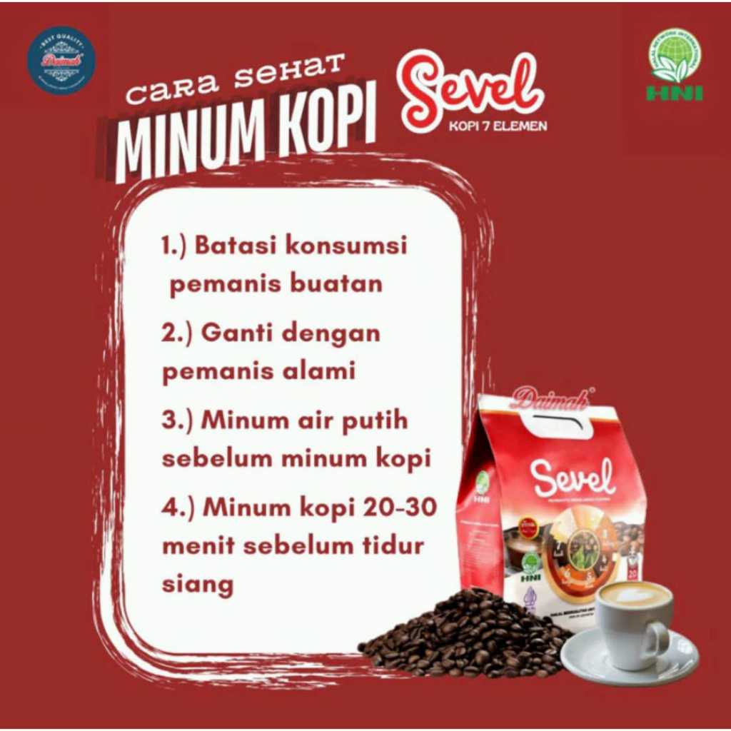 

KOPI HERBAL SEVEL 7 ELEMEN HNI HPAI