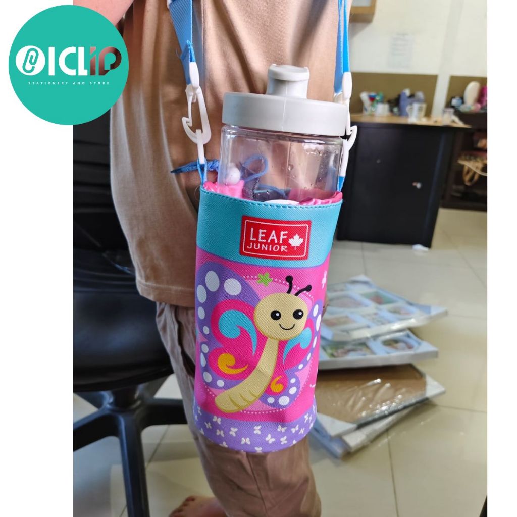 ICLIPSTATIONERY. TAS BOTOL MINUM TAS TERMOS AIR SARUNG BOTOL TERMOS AIR BISA ADJUST UKURAN