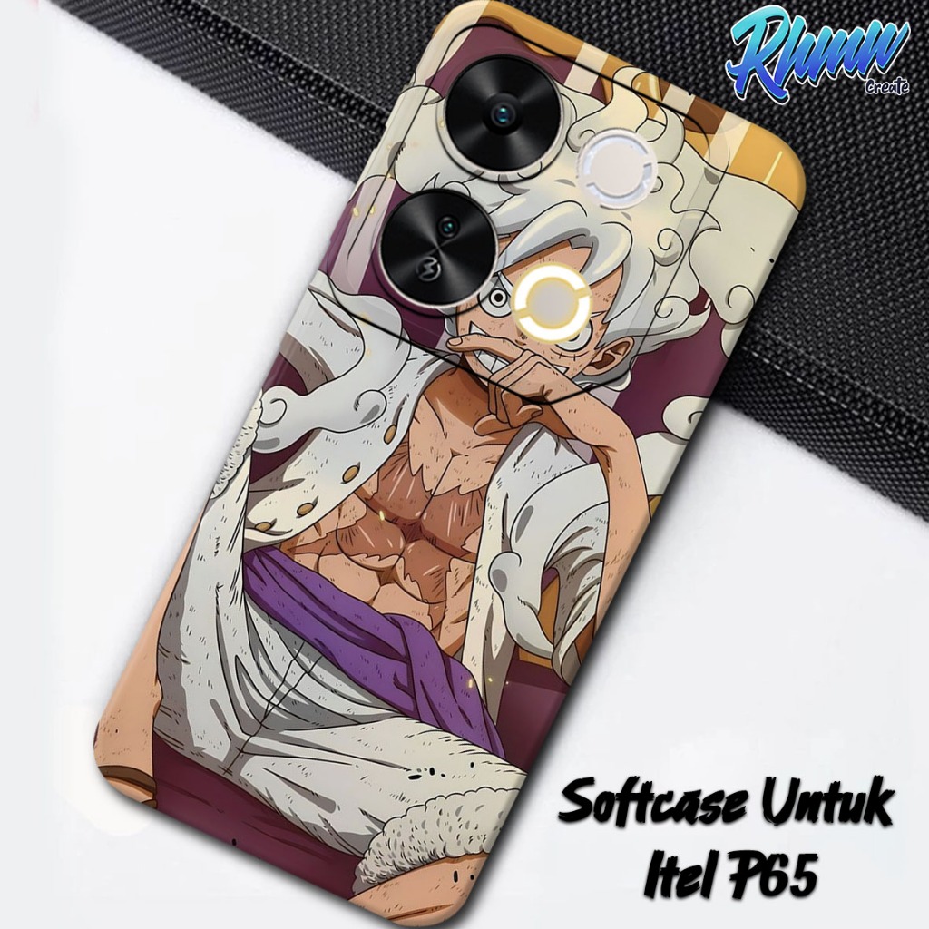 Soft Case Itel P65 / Itel Vision P65 Softcase Pro Kamera Softcase Lentur - AK33