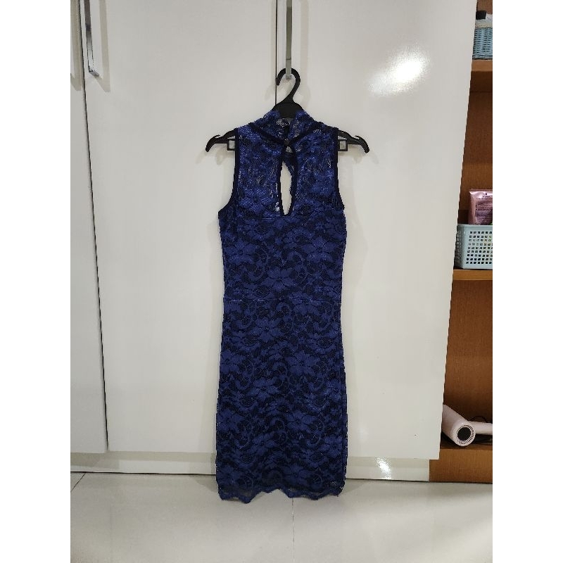 Preloved mini dress terusan wanita second formal pesta
