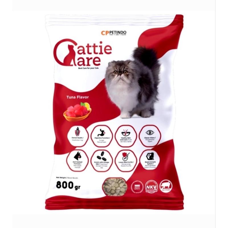 Cattie Care Freshpack Makanan Kucing Cattie Care 800gr Dryfood Catfood Cattie Care Cat