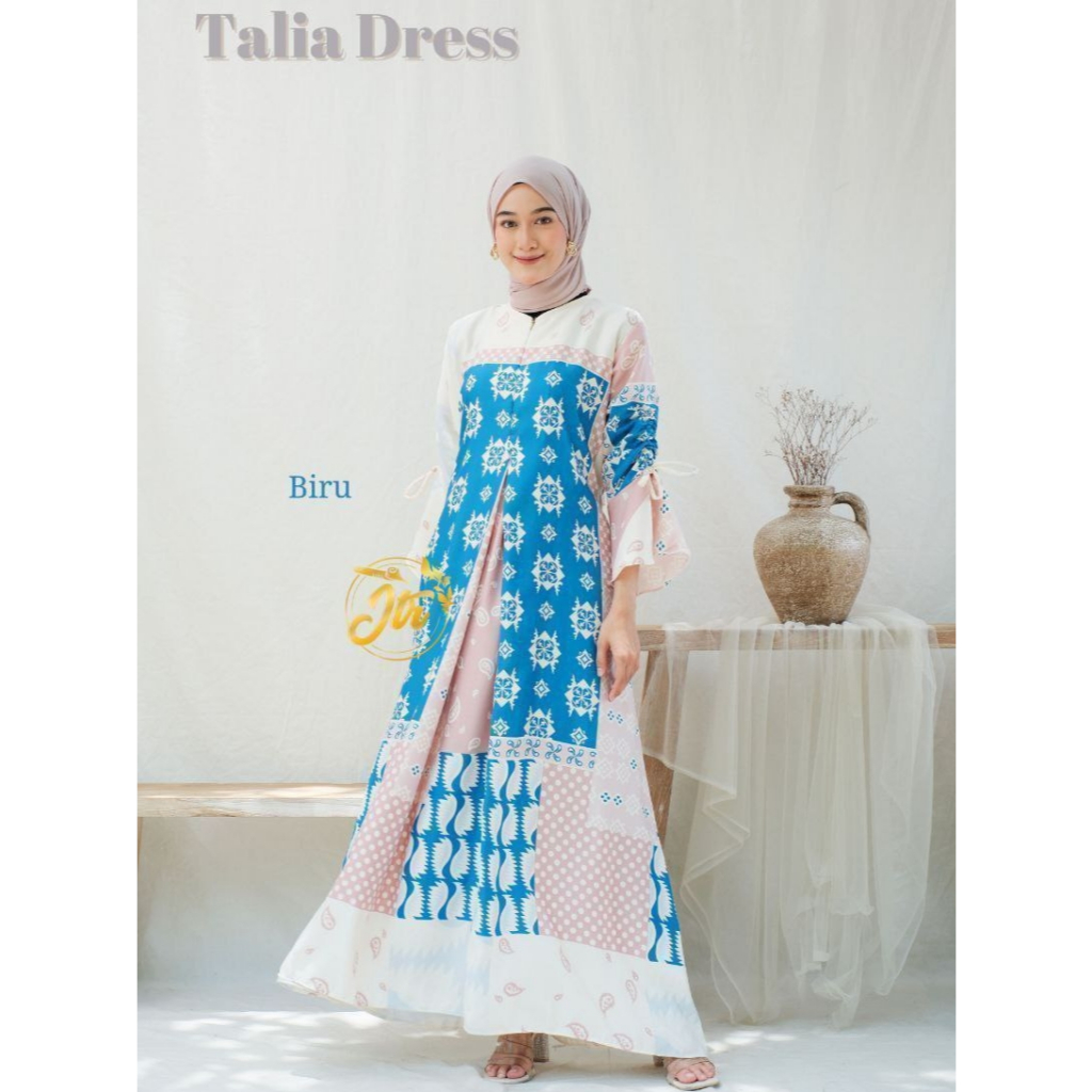 JLANTIR TALIA DRESS MAT DIOR SILK ORIGINAL