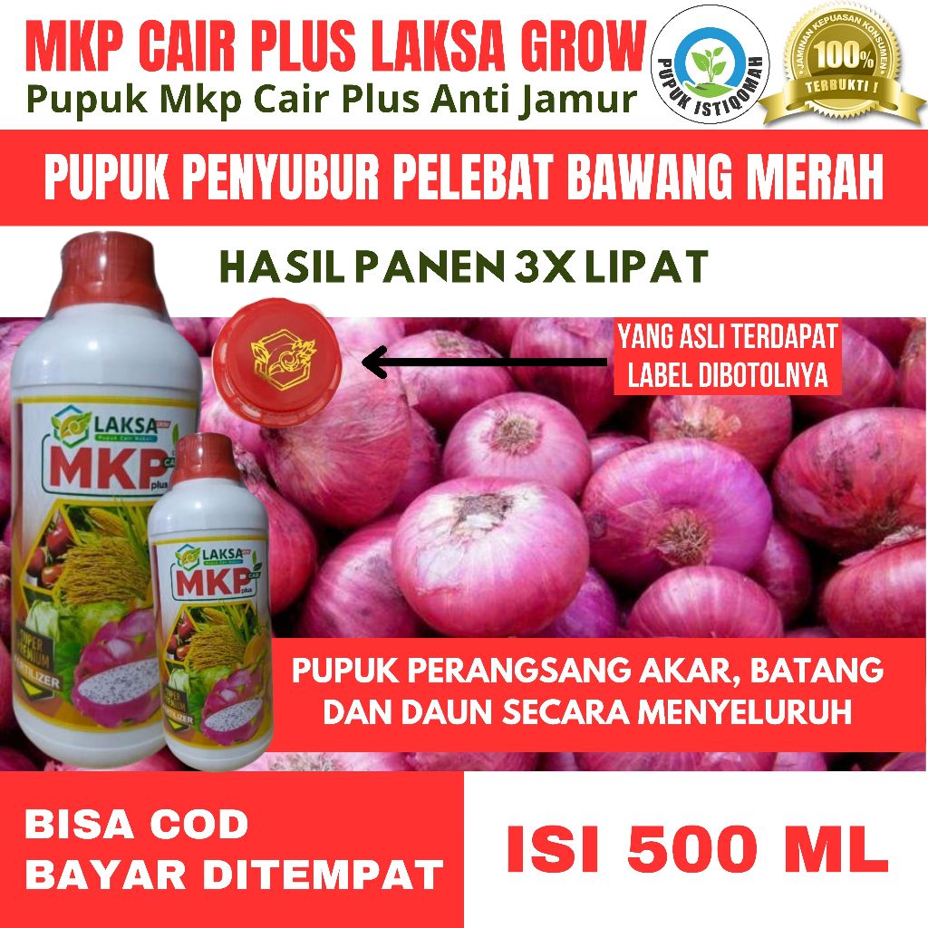 Booster Bawang Merah Nutrisi Plus Anti Hama Obat Bawang Merah Pembesar Umbi dan Buah bawang