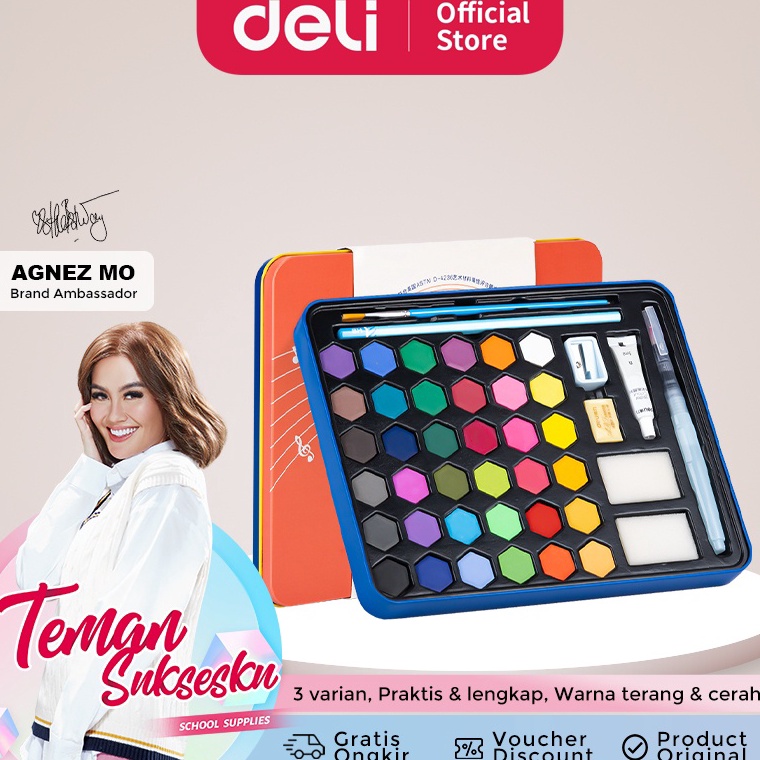 

KODE A13W Solid Waterlor Paint Cat Air Deli Padat Warna Terang dengan Kuas Air Otomatis 73936X