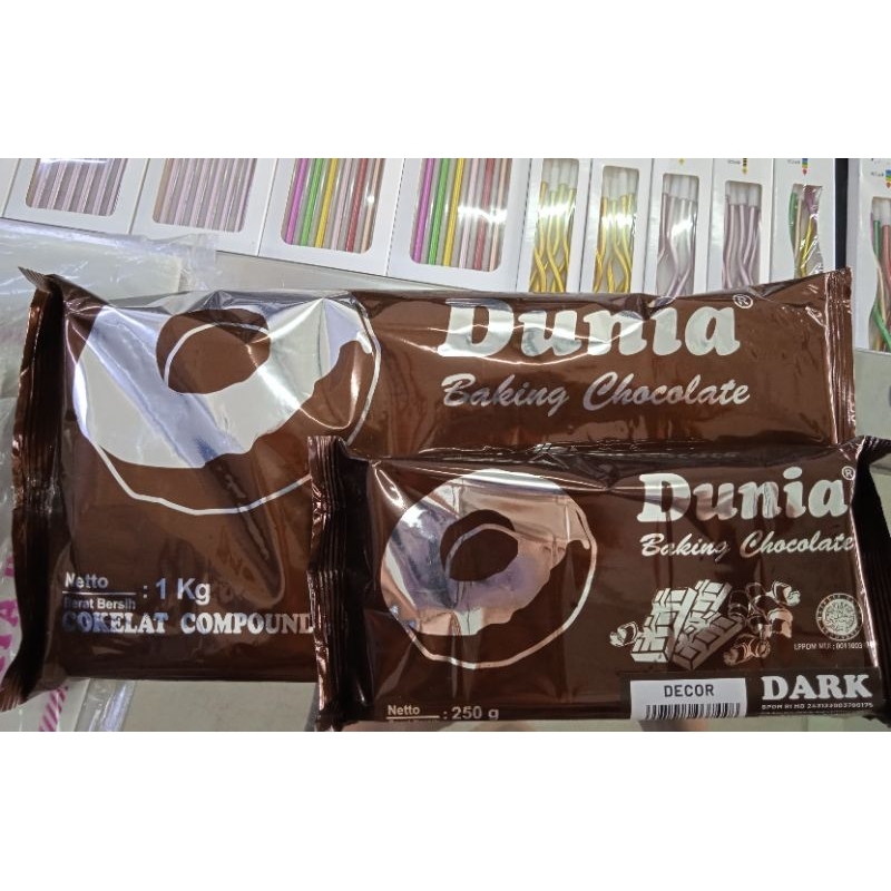 

Dunia Baking Chocolate Compound 250g - 1kg