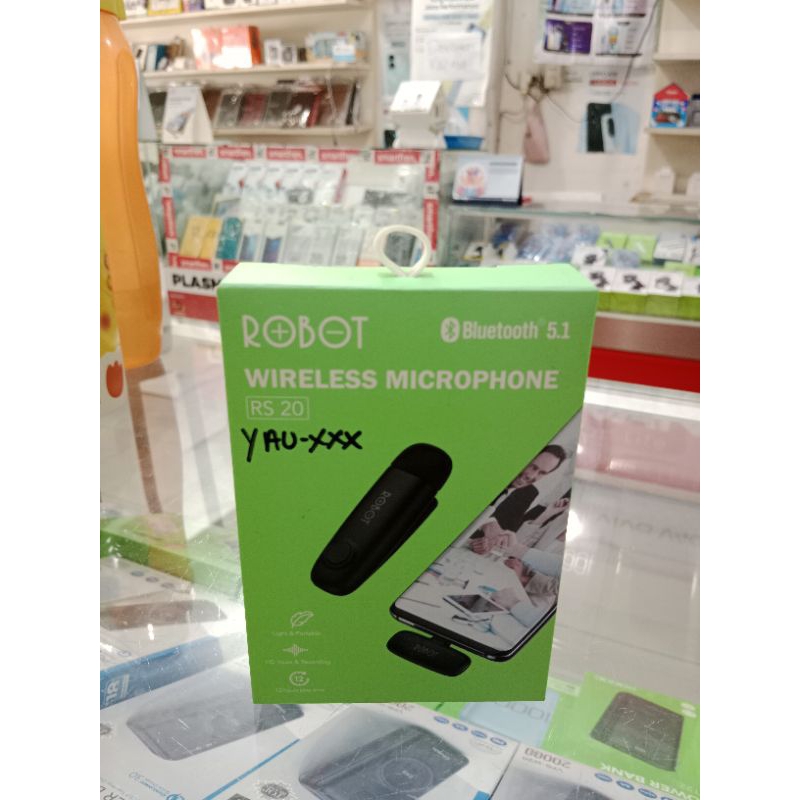 ROBOT WIRELESS MICROPHONE RS 20 BLUETOOTH 5.1