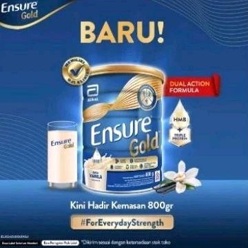 

ENSURE GOLD VANILA 800GR