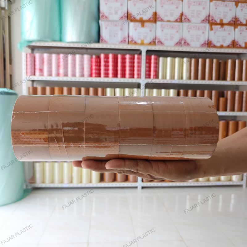 

1 Slop (6PCS) Lakban MPI Coklat 60Yard