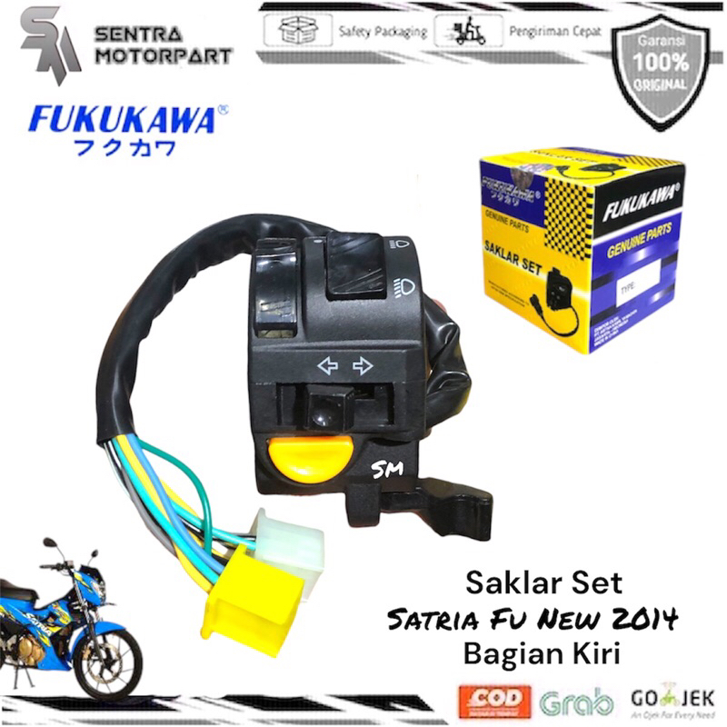 Saklar sakelar kiri satria fu new 2014 facelit fukukawa