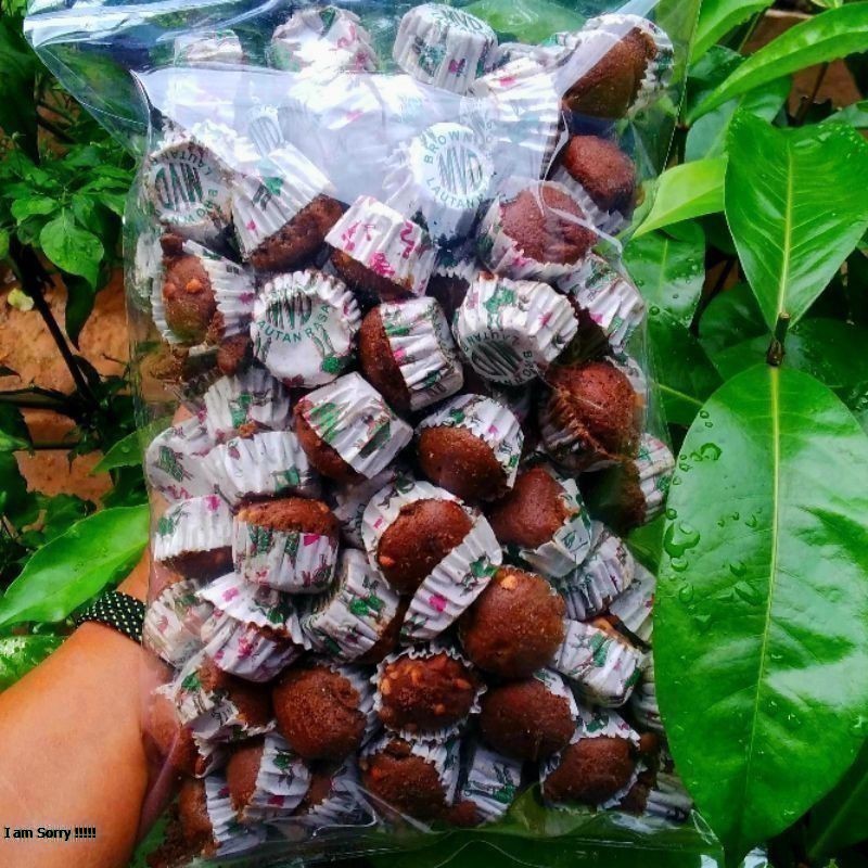 

Brownies Kering Mini 1Kg Kue Bolu Coklat Kering