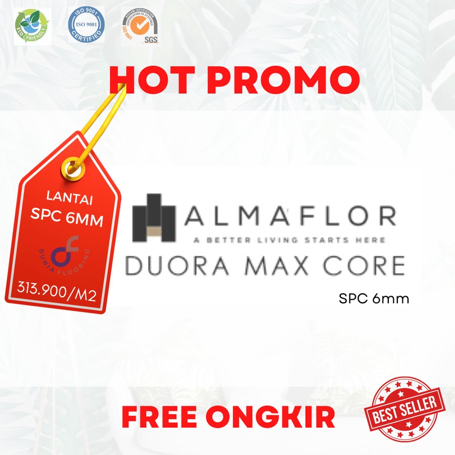 LANTAI SPC ALMA FLOOR DOURA ESSENTIAL 4,5MM