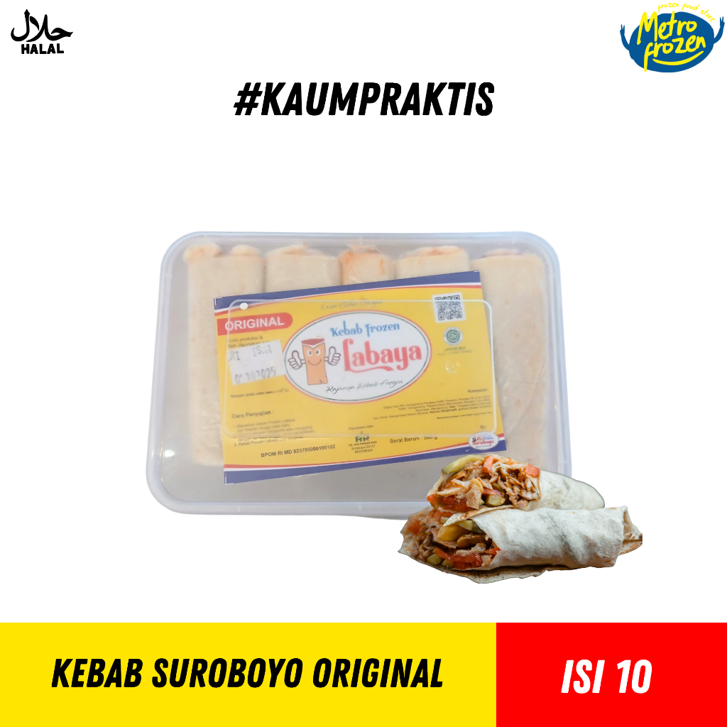 

Kebab Suroboyo Original 10pcs/Kebab Labaya Ori Box