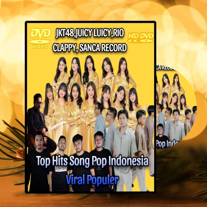 Full Box Kaset DVD Original HD Vidio Lagu Pop Indonesia Terbaru Terpopuler - Kaset DVD Campuran Lagu