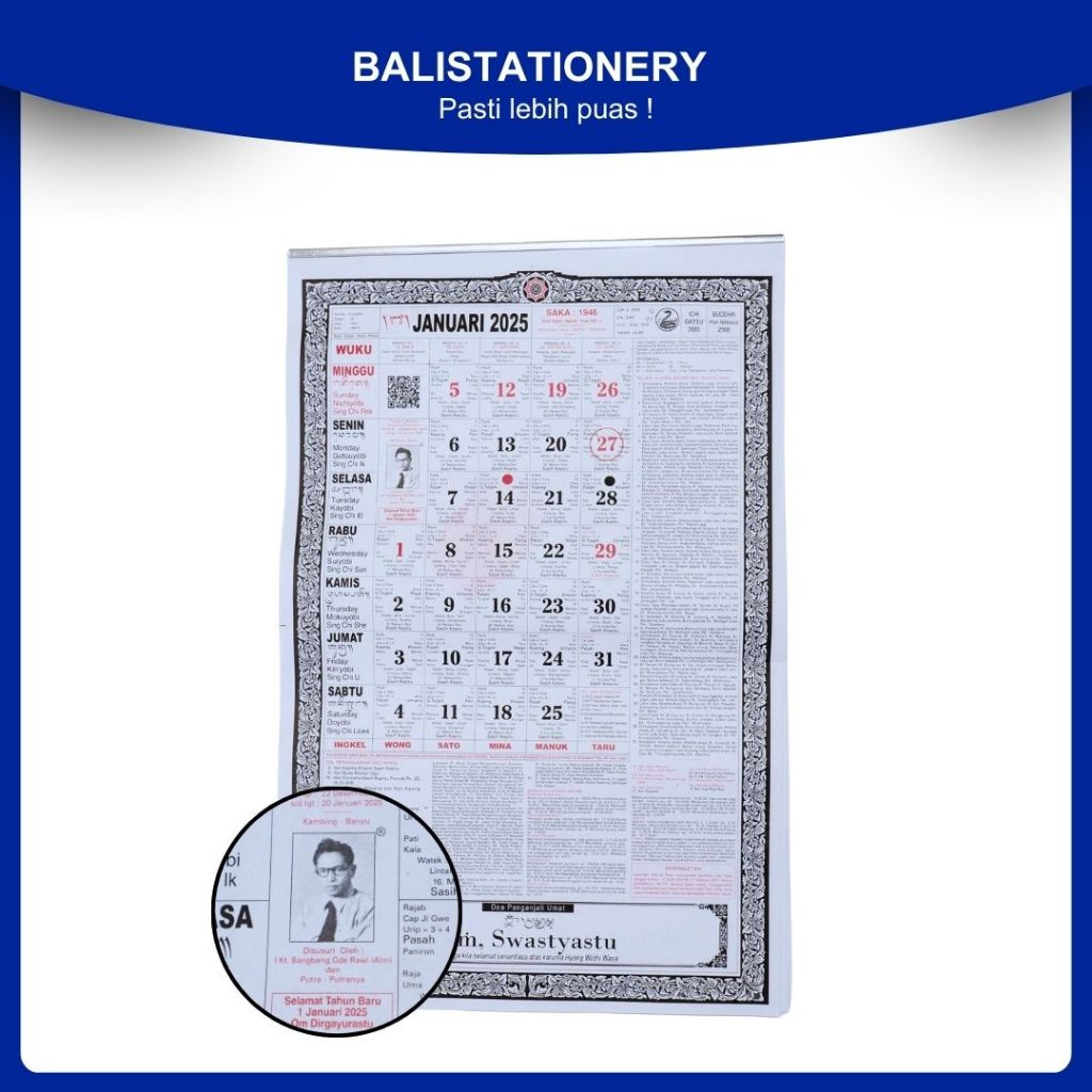 

Kalender Bali / Kalender dinding lengkap 2025 - I Kt. Bangbang Gede Rawi