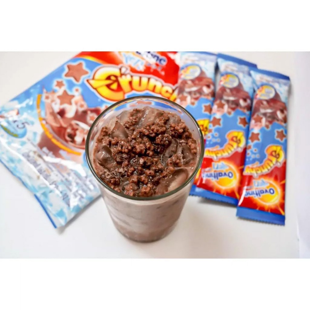 

OVALTINE COLD CRUNCHY MALT DRINK 1 SACHET 32 GRAM / MINUMAN BUBUK SEREAL ES COKLAT OVALTINE SACHET 32GRAM