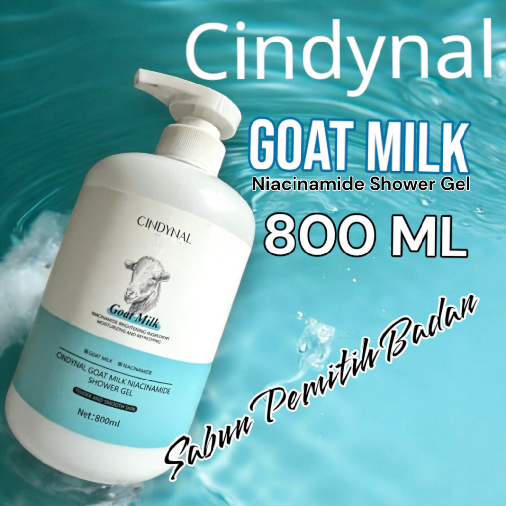 Goat Milk Body Wash Korea Sabun Cair Susu Kambing Domba Pemutih Kulit Seluruh Badan