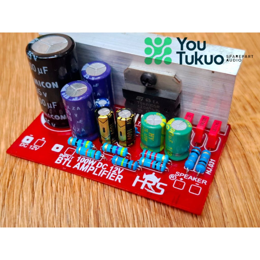 Power Amplifier TDA 2005 MONO 12VOLT 100 WATT