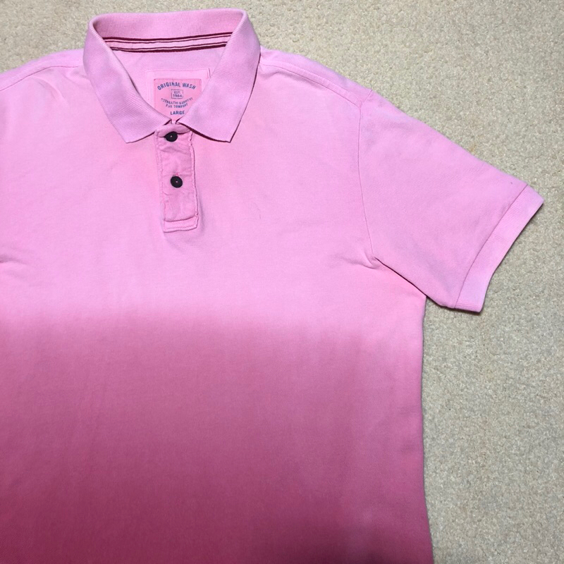 PRELOVED POLO UNIQLO PINK GRADASI