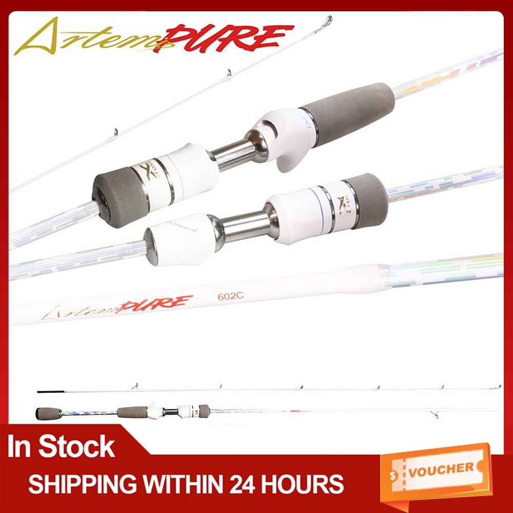 [COD&Ready]  ArtemisPure Batang Jalan Serat Karbon Casting Rod Spinning Rod Joran Pancing UL Pancing