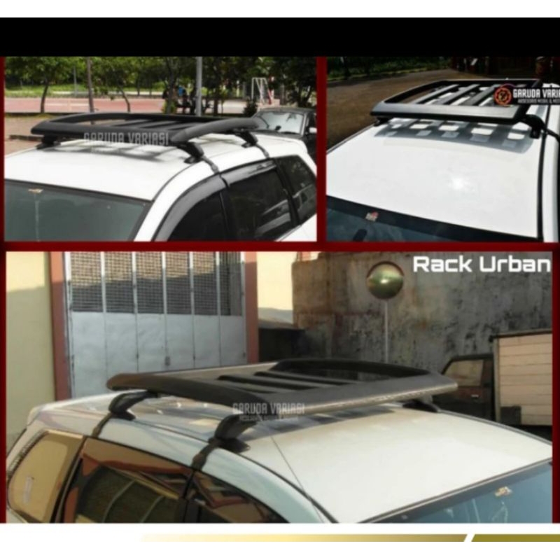 paket crosbar jepit bodi+ roof RAck urban mobil Suzuki Ertiga