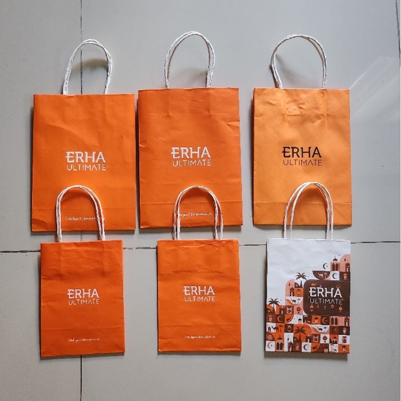 

paperbag erha ultimate ori (18rb dapat 6) preloved