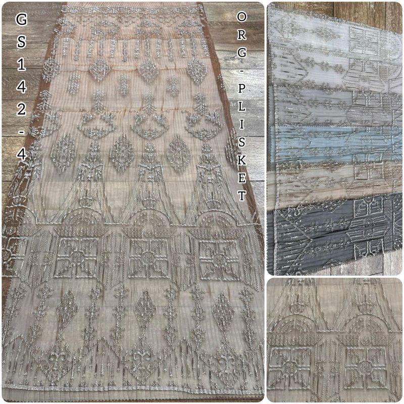 Organza plisket original (SERI)