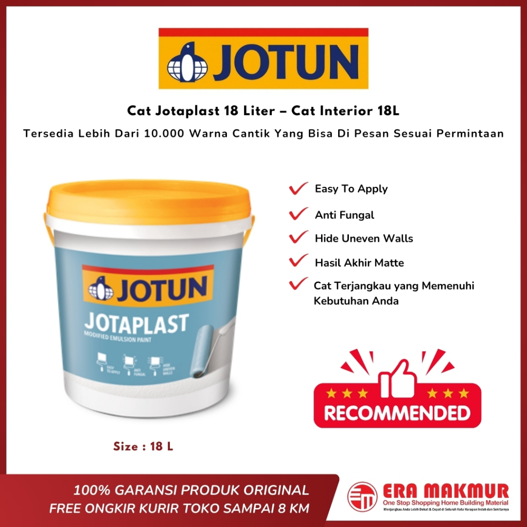 JOTUN – Cat Jotaplast 18 Liter – Cat Interior 18L