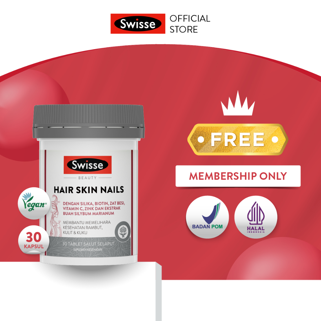 Free 1 pcs - Swisse Beauty Hair Skin Nails