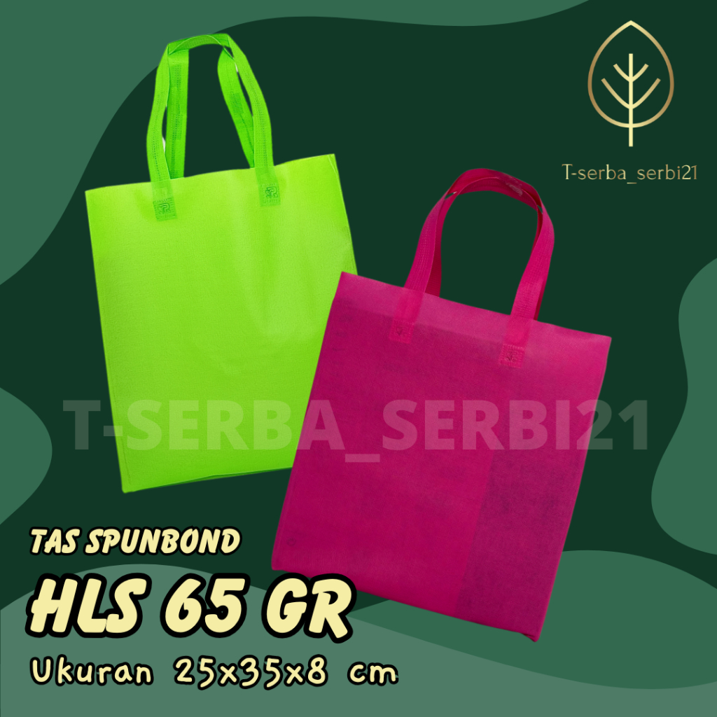 

TAS SPUNBOND HANDLE LIPAT SAMPING (HLS) 25X35X8 CM 65GR POLOS UNTUK TAS SOUVENIR, SYUKURAN, MENGENANG, PROMOSI, BANSOS,DLL