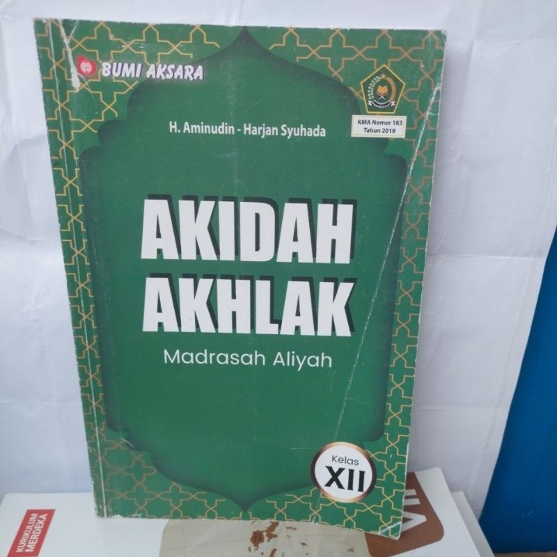 Akidah Akhlak MA Kelas 12