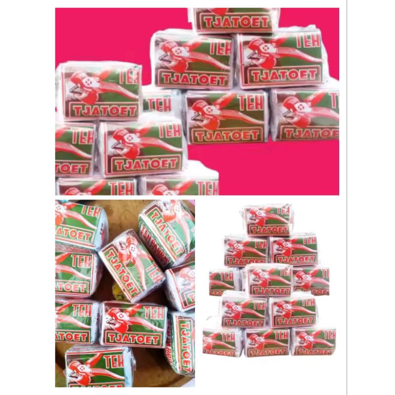 

Teh Tubruk Cap Tjatoet 1 pak (10pcs x 40gram)Teh Khas Jawa/Teh Solo