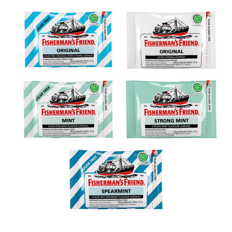 

Permen Fishermans Friend Rasa Original Minty