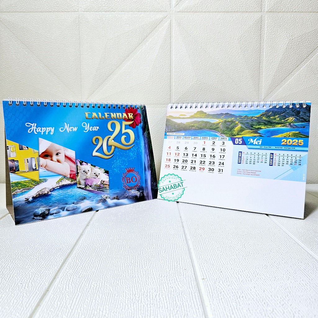 

KALENDER MEJA / KALENDER DUDUK TAHUN 2025 MOTIF / GAMBAR PEMANDANGAN ALAM MASJID DLL