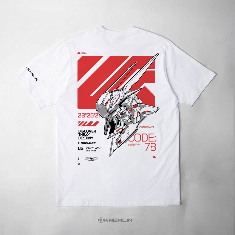 KREMLIN T-Shirt Kaos White - Armored